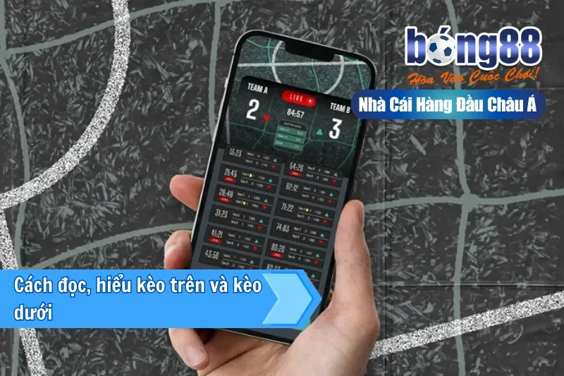 Cách đọc, hiểu kèo trên và kèo dưới